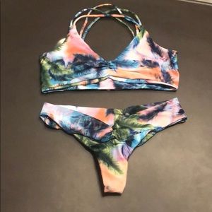 Cute athletic Brazilian bikini set